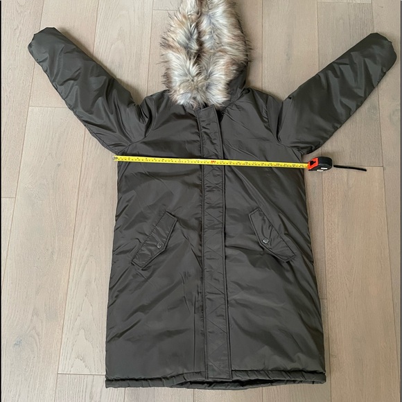 Only Misty Hooded Parka Mossy Green S - Picture 4 of 5